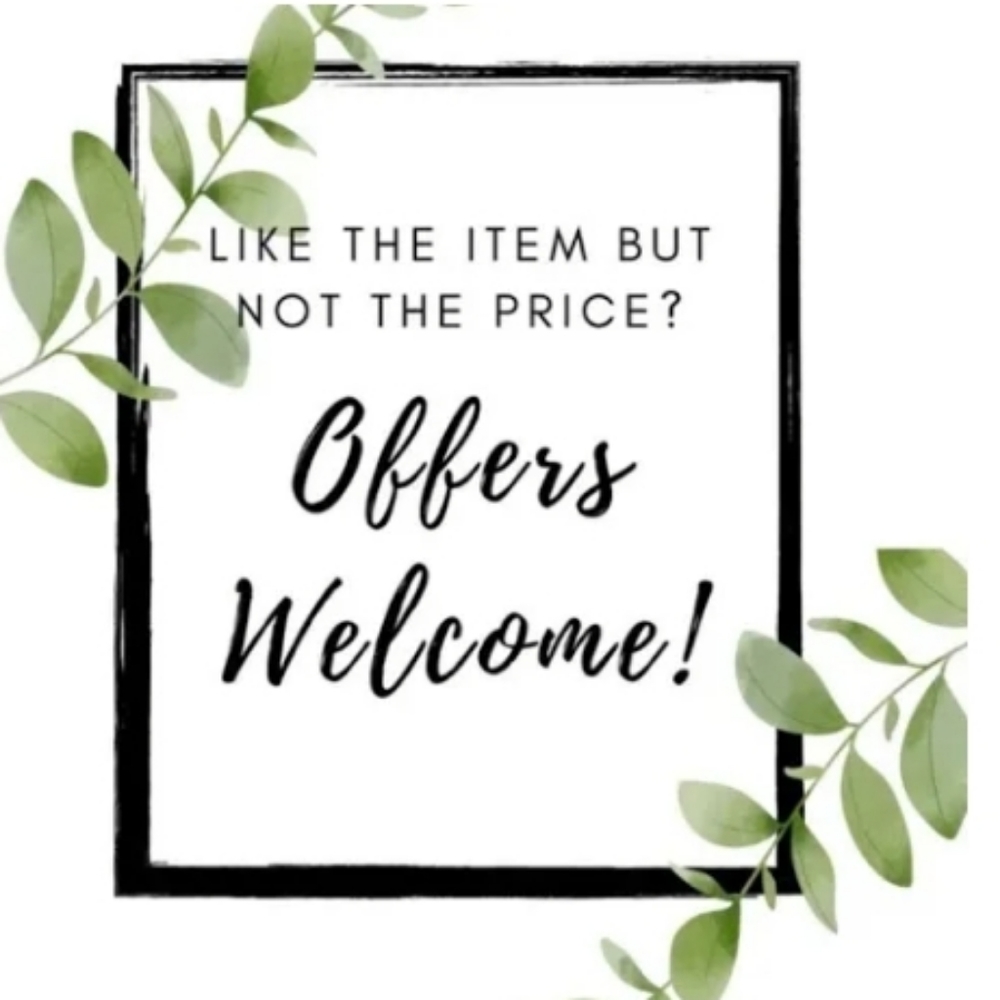 Reasonable Offers Welcome!!!